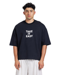 Take It Easy Minimal Oversized Tee