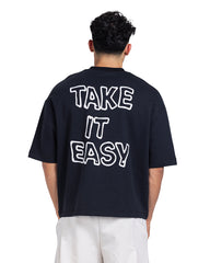 Take It Easy Minimal Oversized Tee