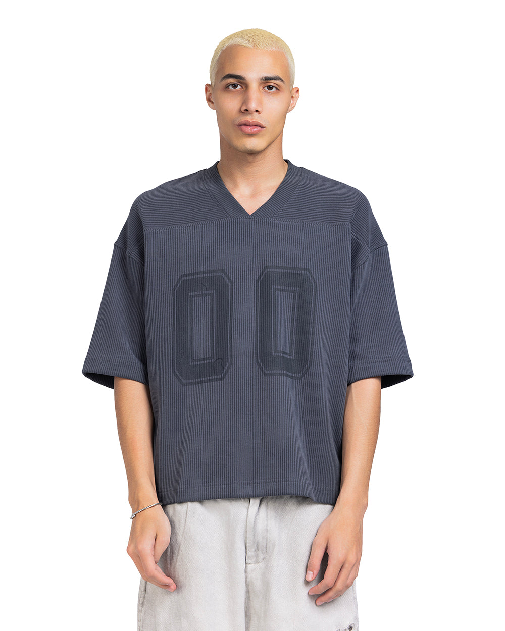 Varsity Rib Oversized Tee
