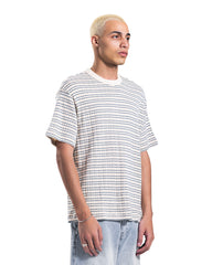 Textured Stripe Knit Tee