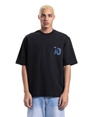 Distressed Number Graphic Tee