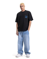 Distressed Number Graphic Tee