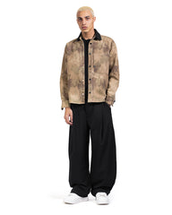 Contrast Collar Overshirt