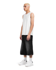 Relaxed Denim Jorts