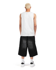 Relaxed Denim Jorts