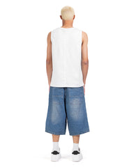Relaxed Denim Jorts