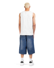 Relaxed Denim Jorts