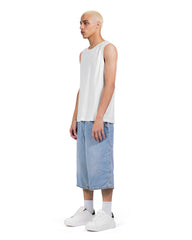 Relaxed Denim Jorts