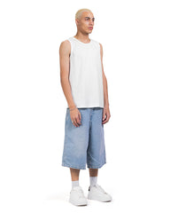 Relaxed Denim Jorts