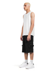 Utility Denim Cargo Jorts