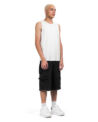 Utility Denim Cargo Jorts