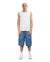 Utility Denim Cargo Jorts
