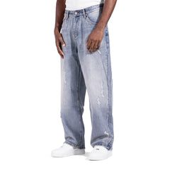 Vintage Faded Distressed Jeans