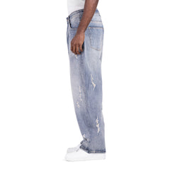 Vintage Faded Distressed Jeans