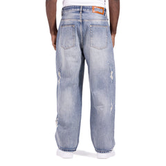 Vintage Faded Distressed Jeans
