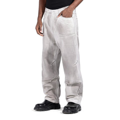 Faded Stone Wash Jeans