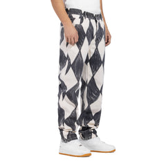 Harlequin Pattern Jeans