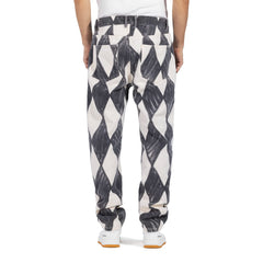 Harlequin Pattern Jeans