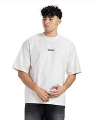 Oversized Heavyweight Black Tee - Hardcore