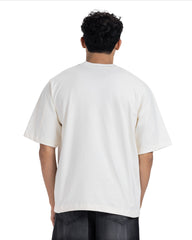 Oversized Heavyweight Black Tee - Hardcore