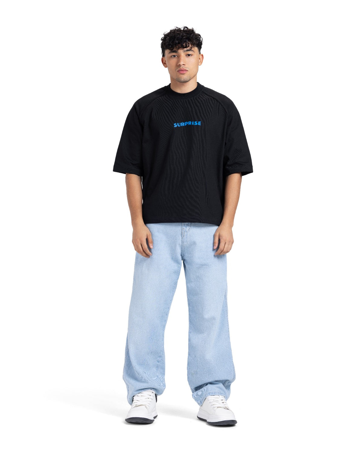 "SURPRISE" Printed Boxy Fit Tee