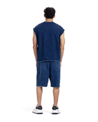 Sleeveless Denim Co-Ord Set