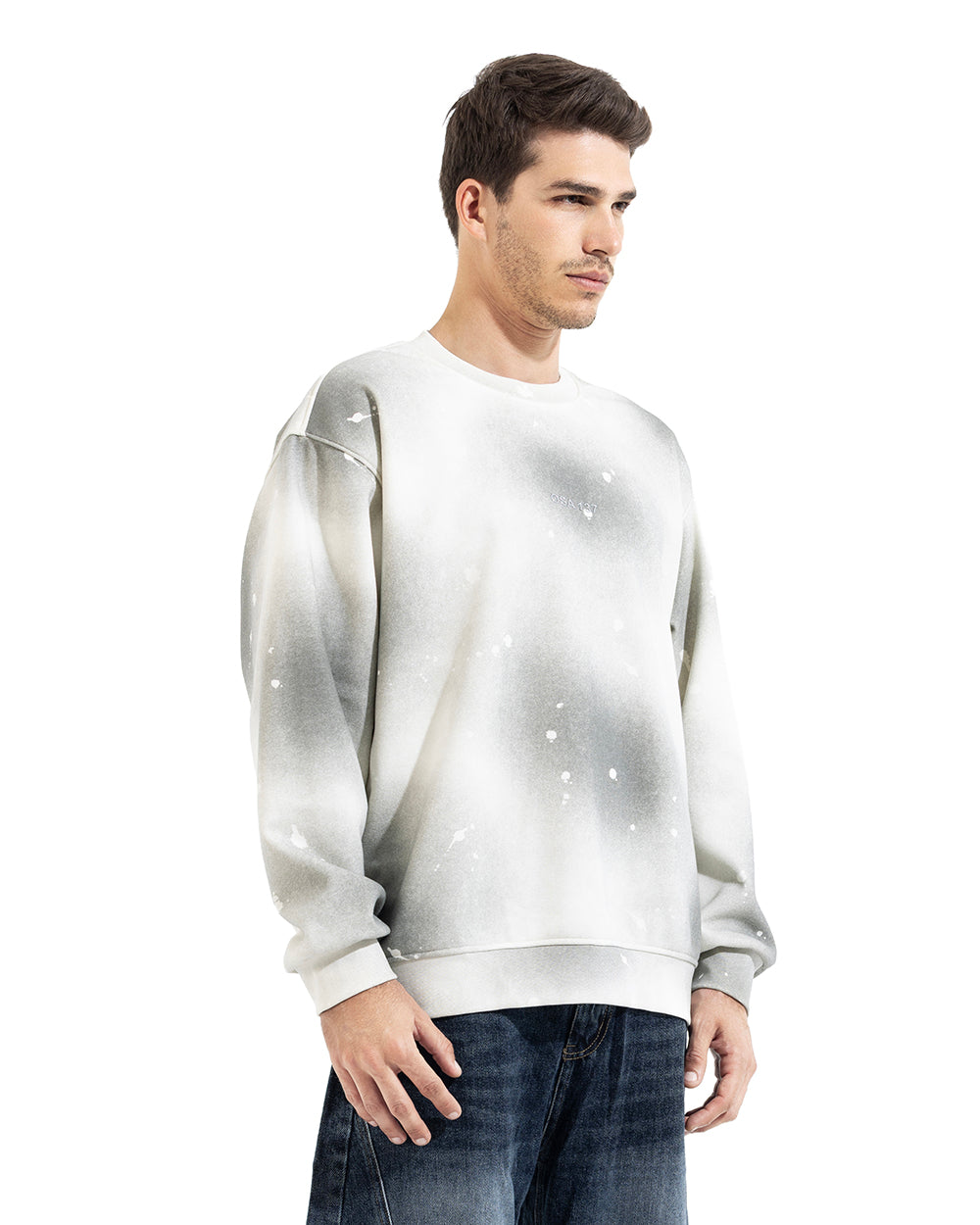 Sky Fade Washed Sweatshirt