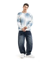 Sky Fade Washed Sweatshirt