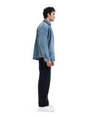 Vintage Wash Denim Overshirt