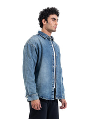 Vintage Wash Denim Overshirt