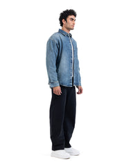 Vintage Wash Denim Overshirt