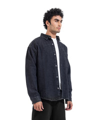Vintage Wash Denim Overshirt
