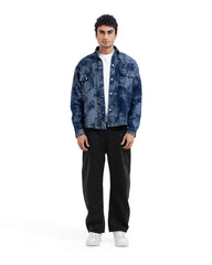 Cloud Wash Denim Jacket
