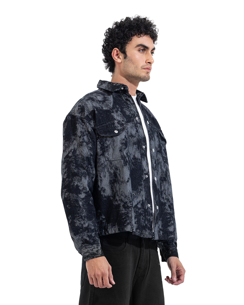 Cloud Wash Denim Jacket