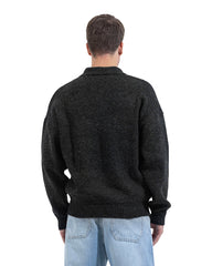 Midnight Zip Collar Knit