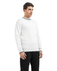 Textured Edge Knit Sweater