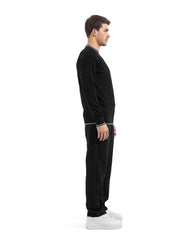 Textured Edge Knit Sweater