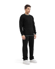 Textured Edge Knit Sweater