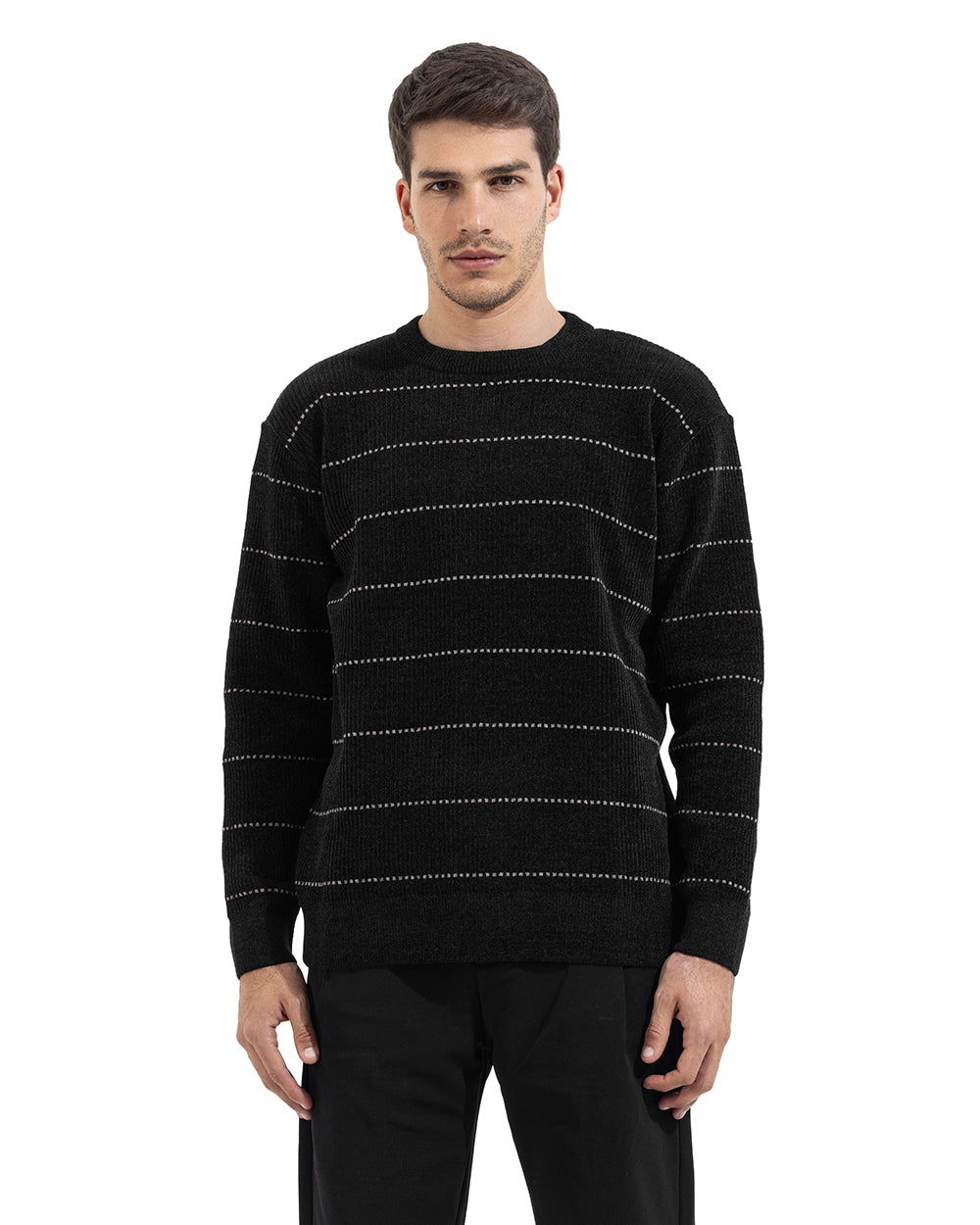 Shadow Line Knit Sweater