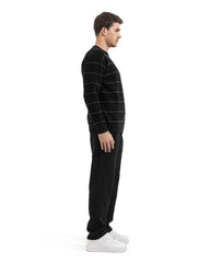 Shadow Line Knit Sweater