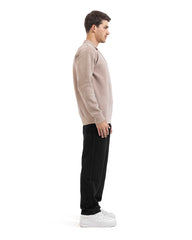 Regular Relaxed Fit Knit Polo Pullover