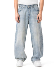 Extra Baggy Fit Wave Denim