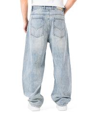 Extra Baggy Fit Wave Denim