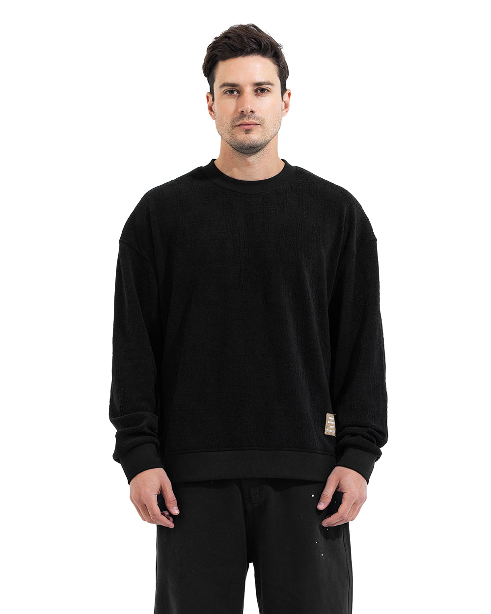 Textured Essential Sweatshirt