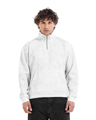 Snow Wash Half-Zip Sweatshirt