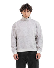 Snow Wash Half-Zip Sweatshirt