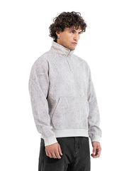 Snow Wash Half-Zip Sweatshirt