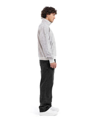 Snow Wash Half-Zip Sweatshirt