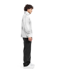 Abstract Wash Half-Zip Sweatshirt