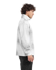Abstract Wash Half-Zip Sweatshirt